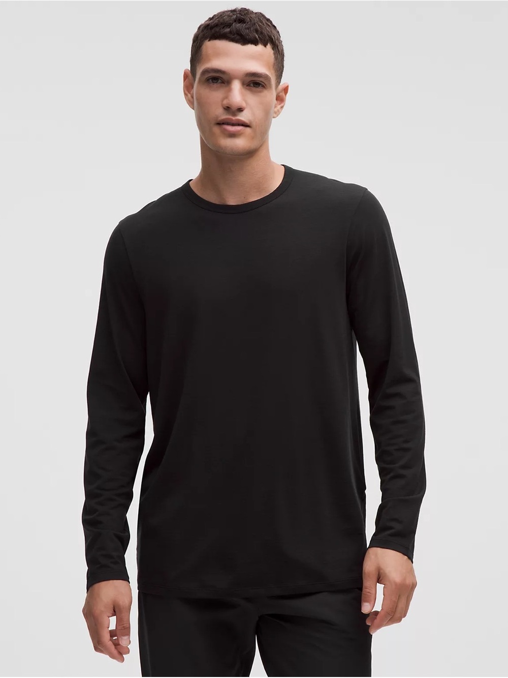 Lululemon Long Sleeve Crewneck Shirt - Black